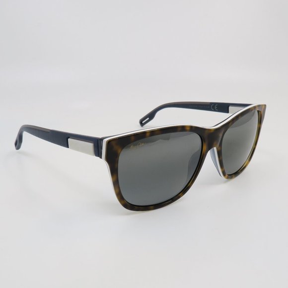 Maui Jim Accessories - Maui Jim HOWZIT MJ734-57 Tortoise-Rubber /Neutral Grey Polarized New Sunglasses